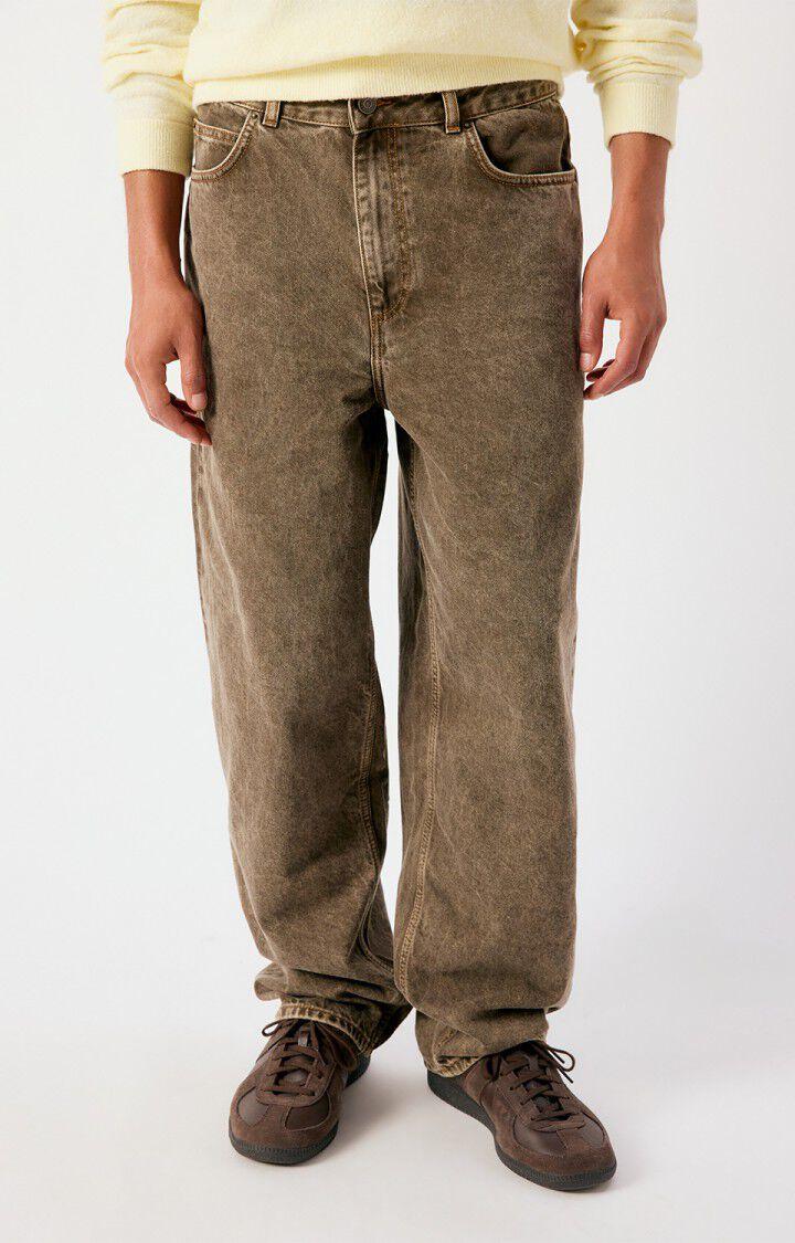 American Vintage Oshow Ballon Stone Brown Jeans Herren Steinbraun